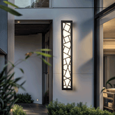 LED-Außenwandleuchte mit modernem Design