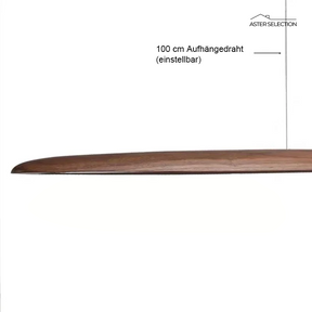 Minimalistische Holz Pendelleuchte
