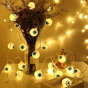 Halloween Augen Lichterkette