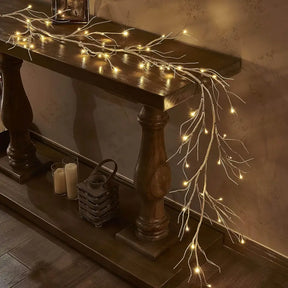 Halloween & Weihnachten LED Zweig Girlande
