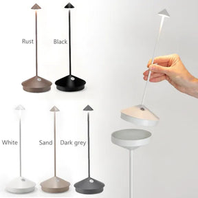 Minimalistische Schnurlose LED Tischlampe