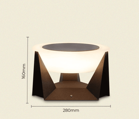 Solar Zaunpfostenleuchte LED