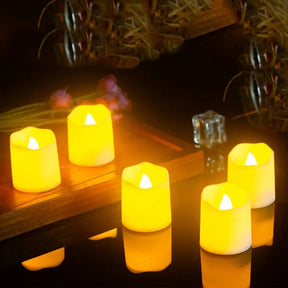 Halloween & Weihnachten LED Teelichter Set