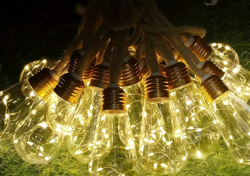 Halloween & Weihnachten Solar Lichterkette