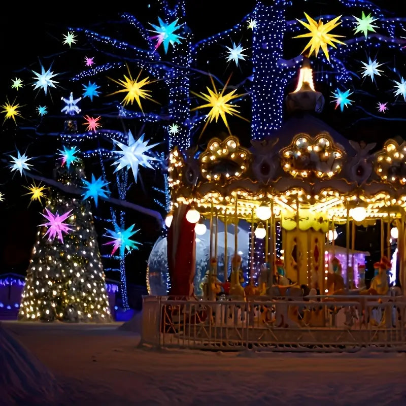 Halloween & Weihnachten Exploding Star Lichter