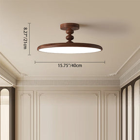 Halbeinbau-Leuchte im Vintage-Stil