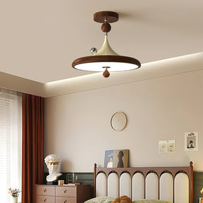 Modern LED ceiling lamp in retro style