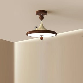 Modern LED ceiling lamp in retro style