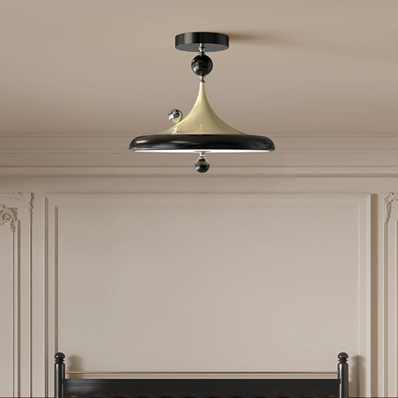 Modern LED ceiling lamp in retro style