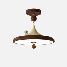 Modern LED ceiling lamp in retro style