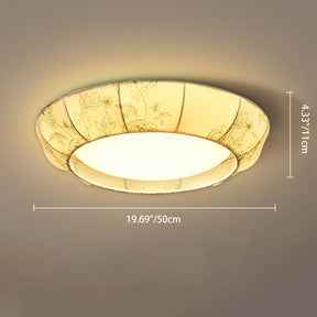 Traditionelle französische Flush-Mount-Lampe