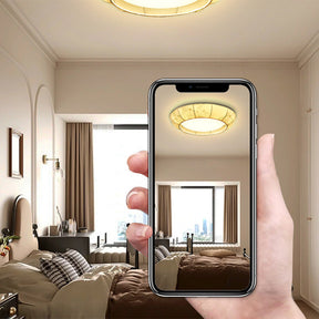 Traditionelle französische Flush-Mount-Lampe