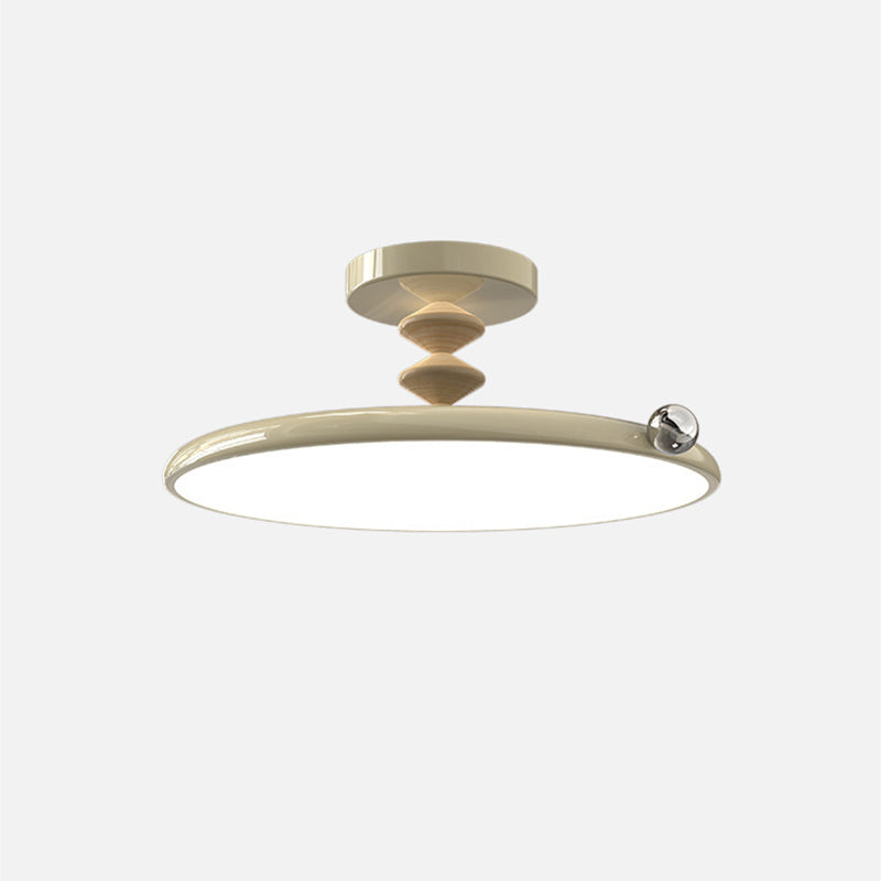 Zeitgenössische Halbeinbau-Deckenlampe