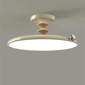 Zeitgenössische Halbeinbau-Deckenlampe