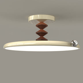 Zeitgenössische Halbeinbau-Deckenlampe