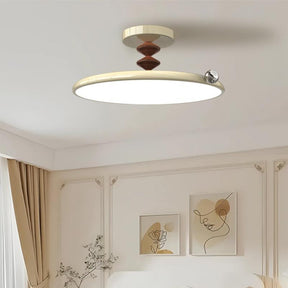 Zeitgenössische Halbeinbau-Deckenlampe