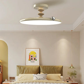 Zeitgenössische Halbeinbau-Deckenlampe