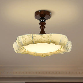 Romantische LED-Stoffleuchte für Schlafzimmer