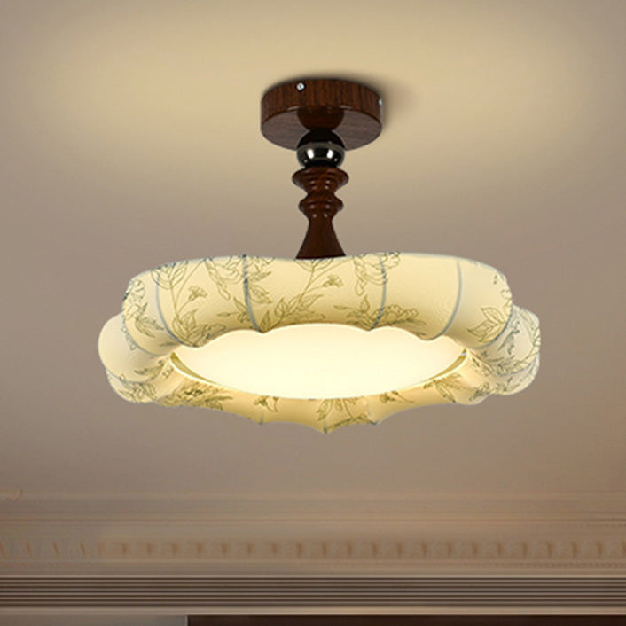 Romantische LED-Stoffleuchte für Schlafzimmer