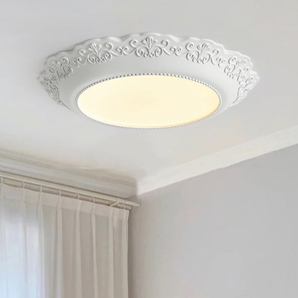 Vintage-inspirierte Deckenleuchte aus Harz-Aster Selection