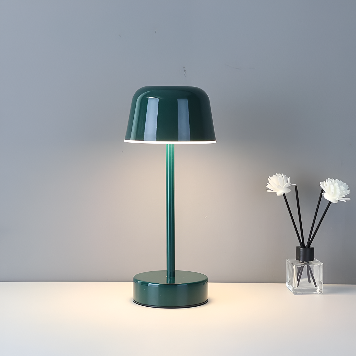 Lampe de table LED sans fil design rétro