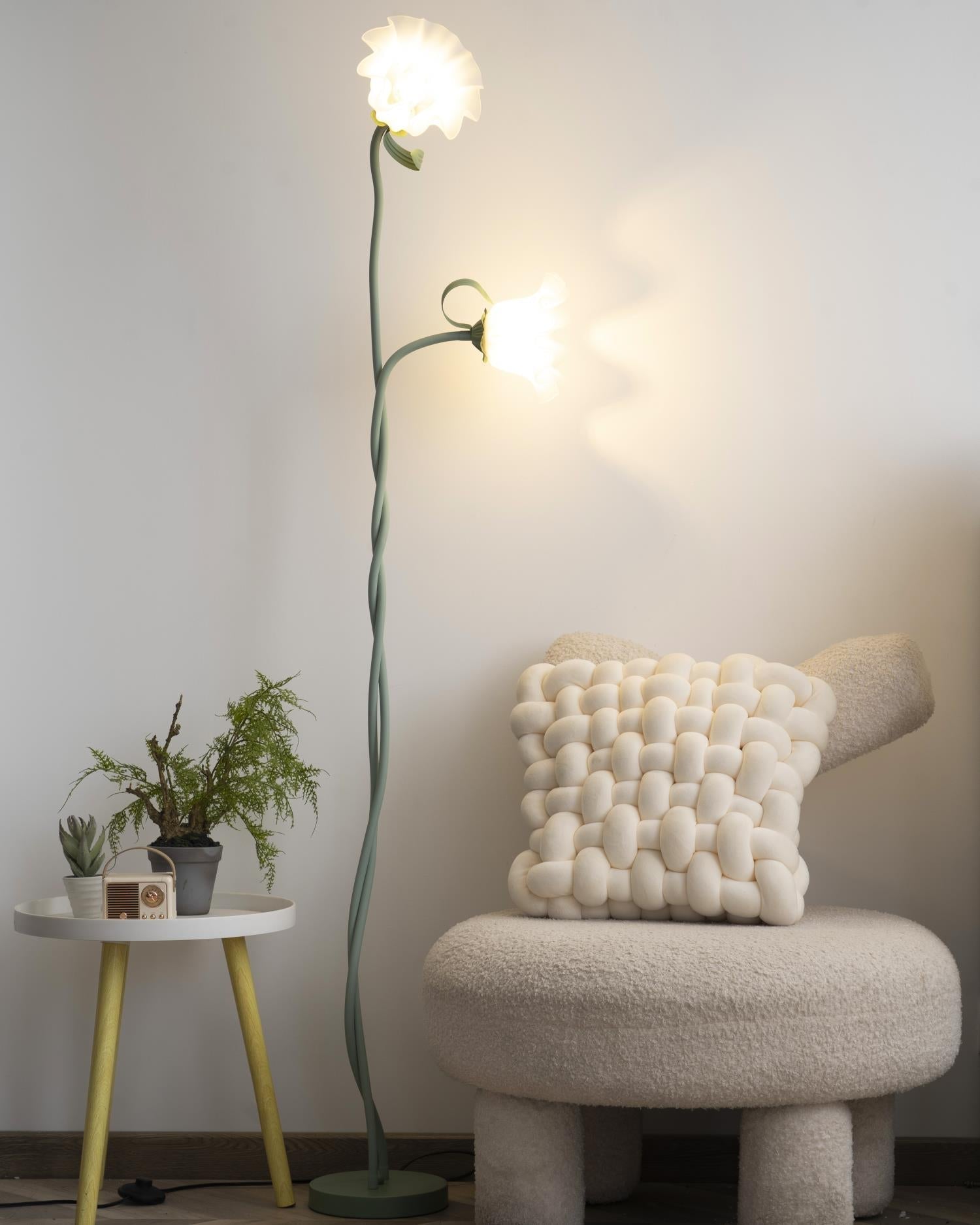 Calla Blumen Lampe für Wohnzimmer