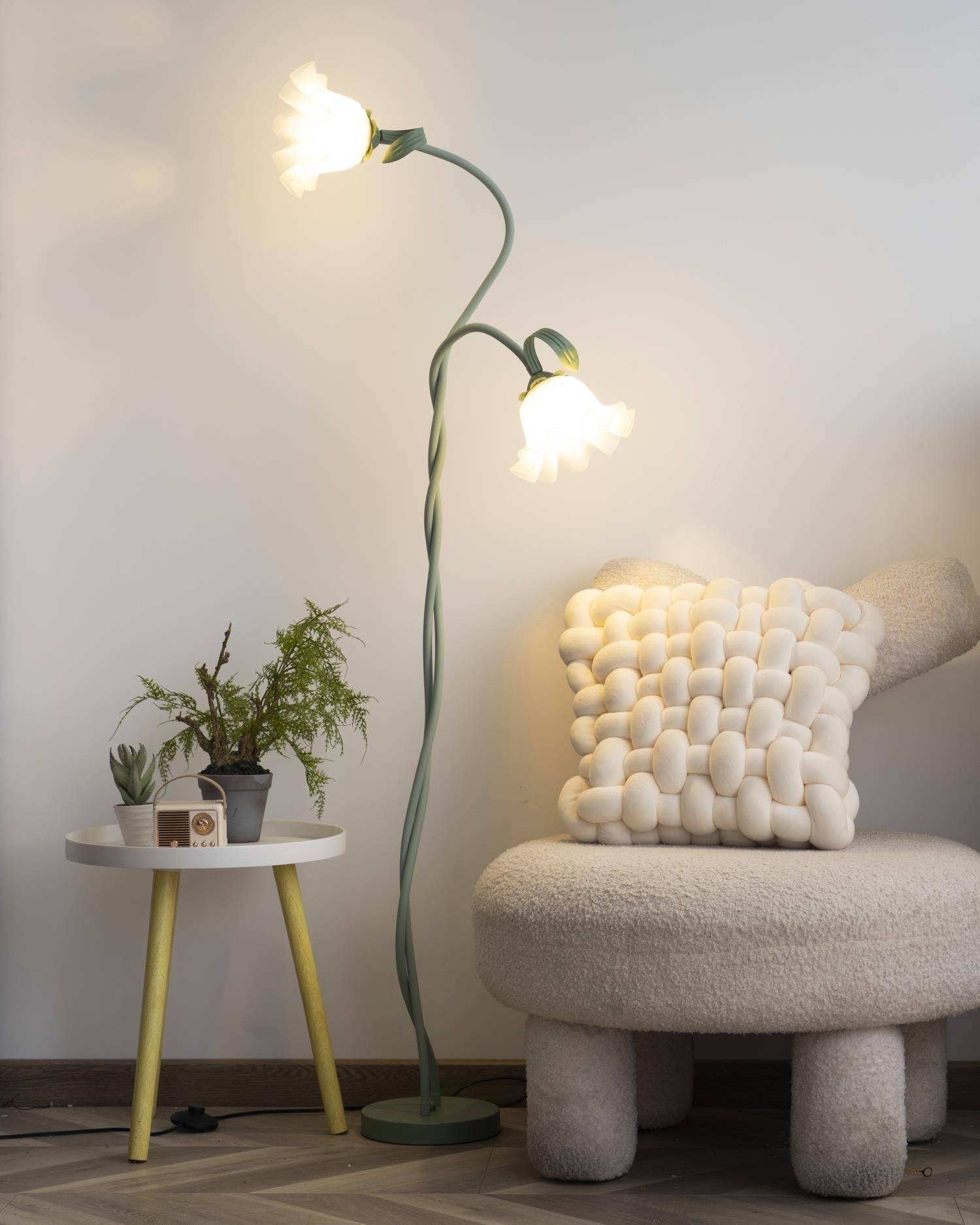 Calla Blumen Lampe für Wohnzimmer