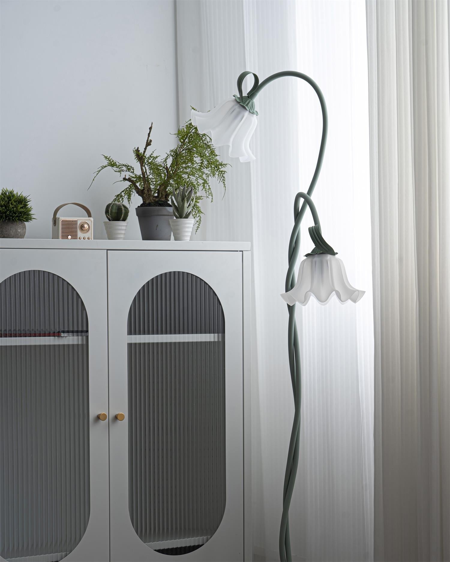 Calla Blumen Lampe für Wohnzimmer