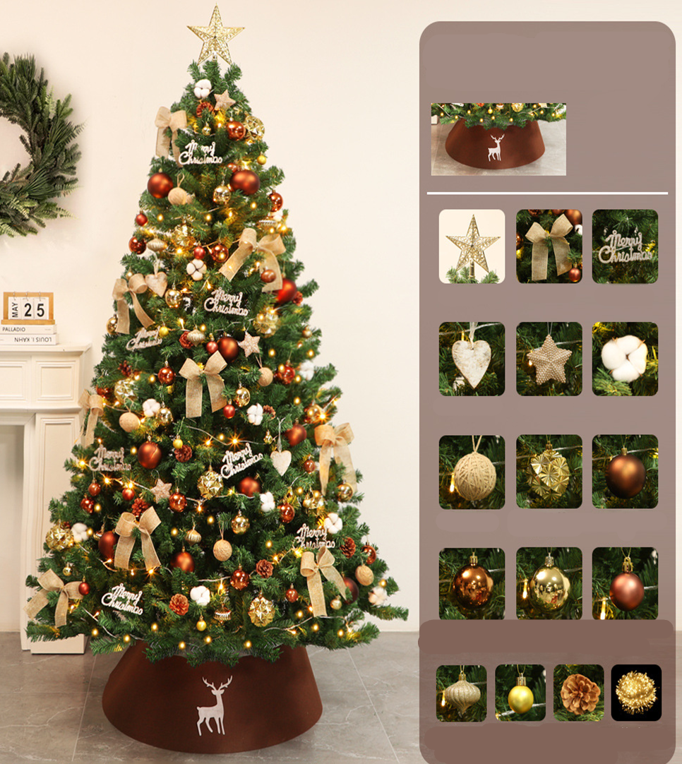 Canelle Künstlicher Weihnachtsbaum im nordischen Baumwollstil