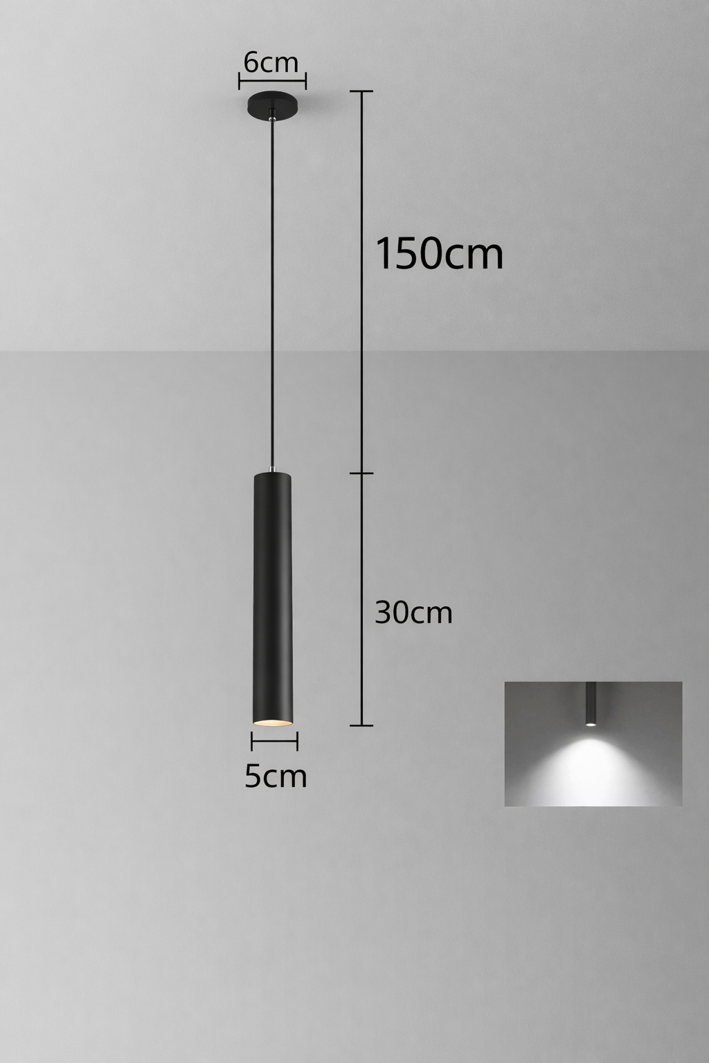 Aster Maison | Aluminium LED Kabel Pendelleuchte