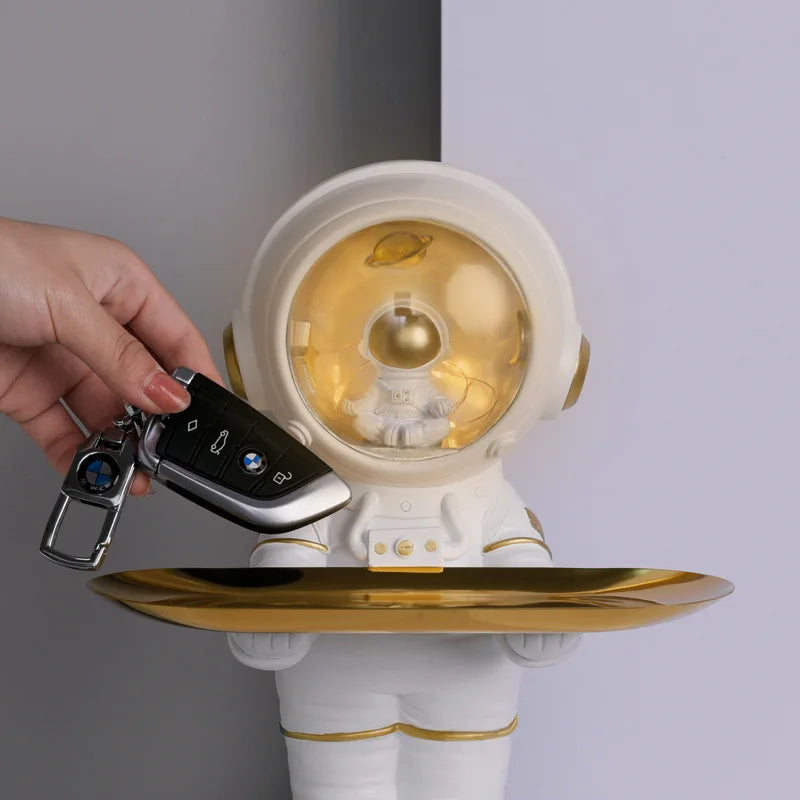 Lampe astronaute galaxie