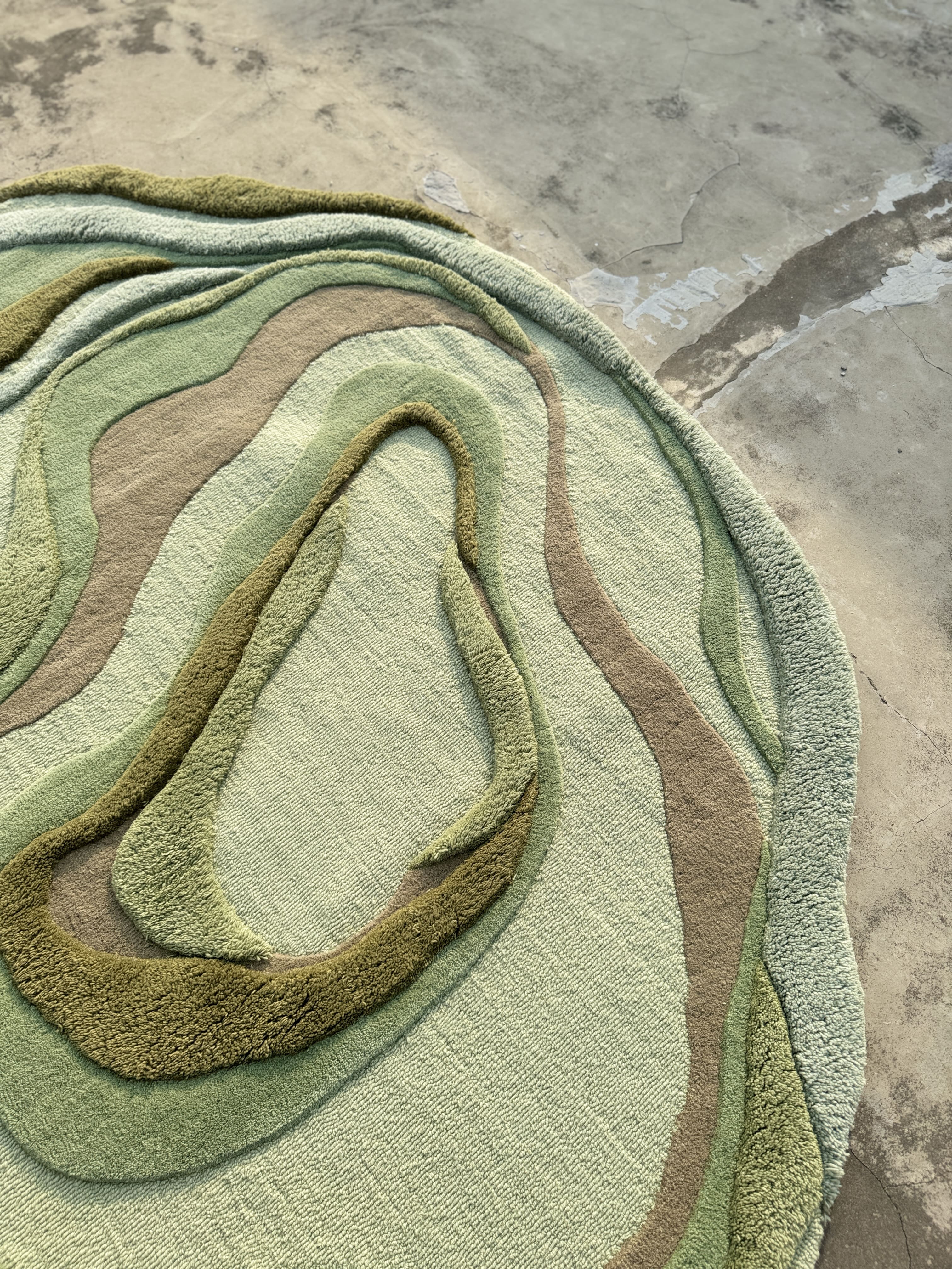 Teppich Wohnzimmer 200x300 aus reiner Neuseelandwolle mit dichter Oberfläche für modernes gemütliches Wohnambiente