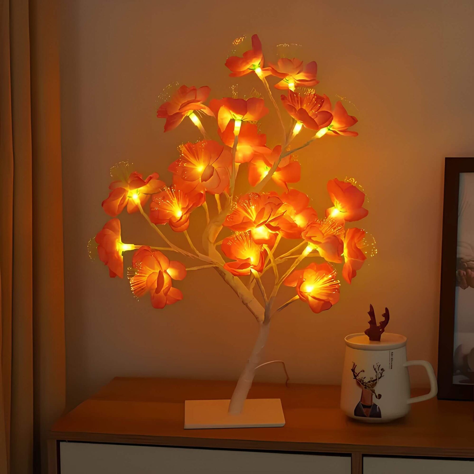 Bezaubernde Baum Tischlampe