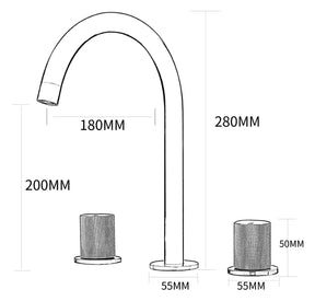 AquaNova washbasin faucet