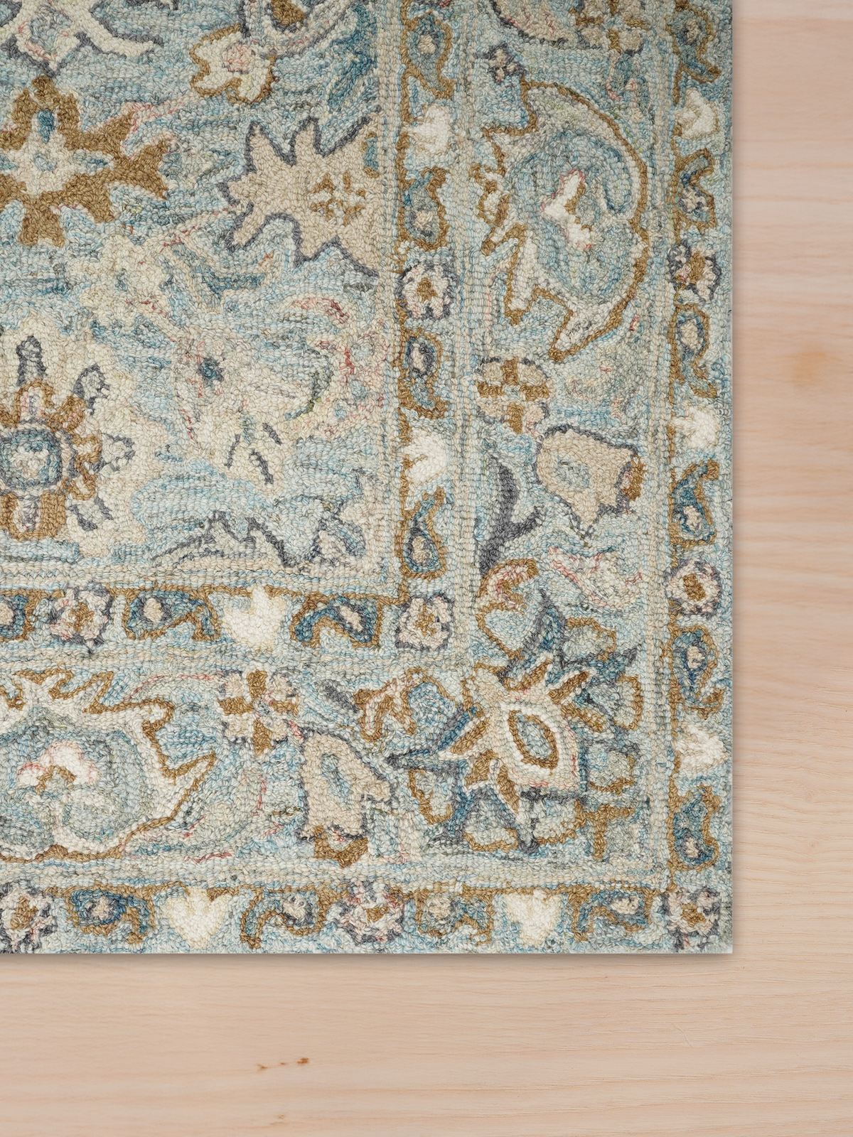 Veloria Teppich aus Wolle und Baumwolle im persischen Stil
