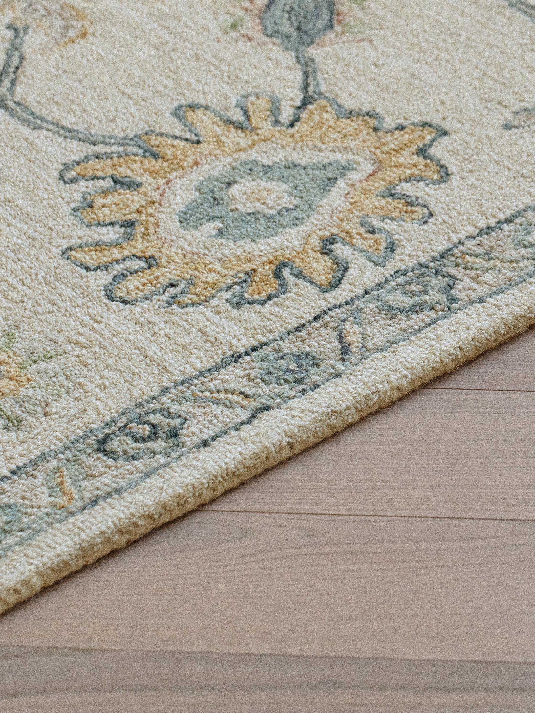 Blauer Wollteppich 160x230 200x300 für Wohnzimmer und Schlafzimmer