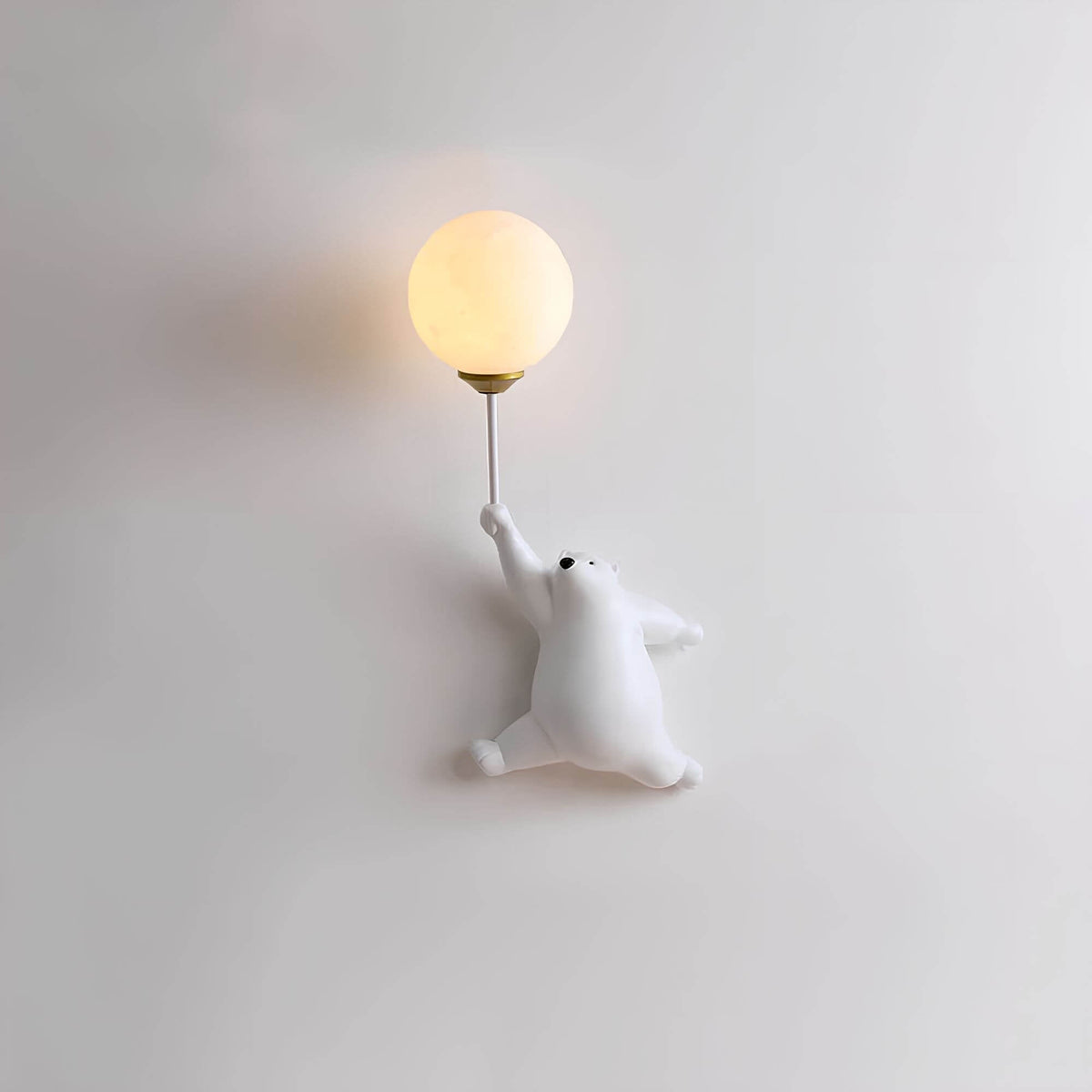 Kinderkamer LED wandlamp in beerdesign