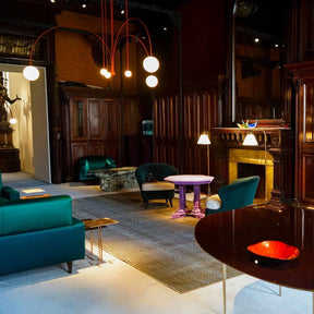 Plafonnier d'art lumineux moderne