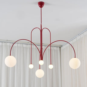 Plafonnier d'art lumineux moderne