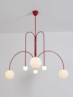 Plafonnier d'art lumineux moderne