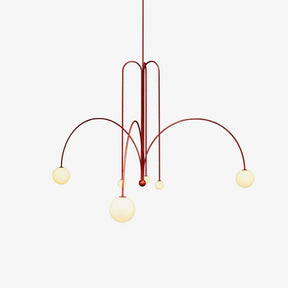 Plafonnier d'art lumineux moderne