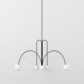 Plafonnier d'art lumineux moderne