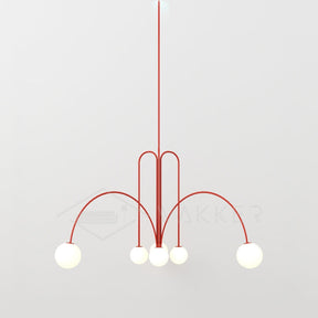 Plafonnier d'art lumineux moderne