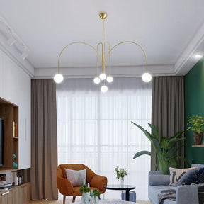 Plafonnier d'art lumineux moderne