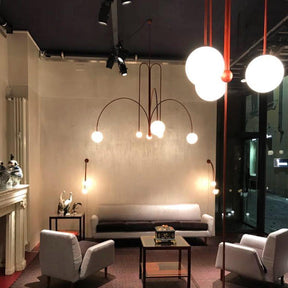 Plafonnier d'art lumineux moderne