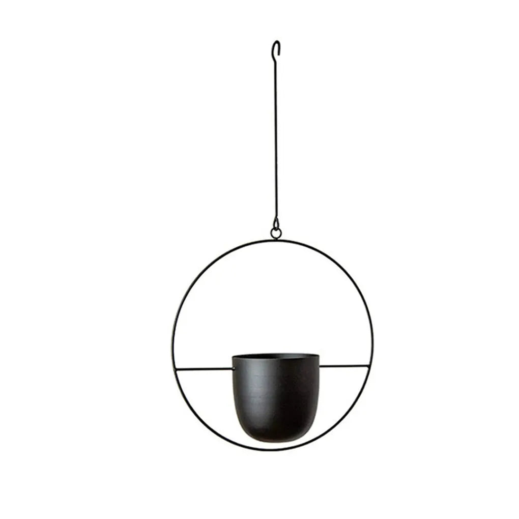 Minimalistischer Hänge-Blumentopf – Klassisch & Modern-Aster Selection