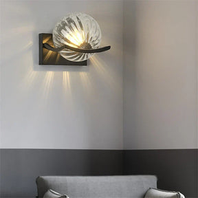 Applique murale LED en verre