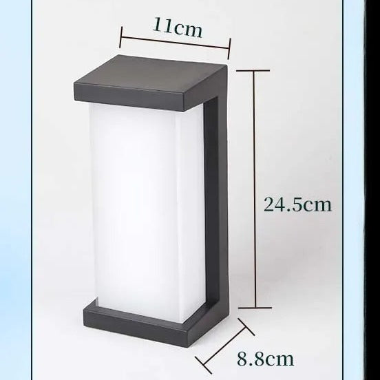 Moderne wasserdichte LED-Außenwandleuchte
