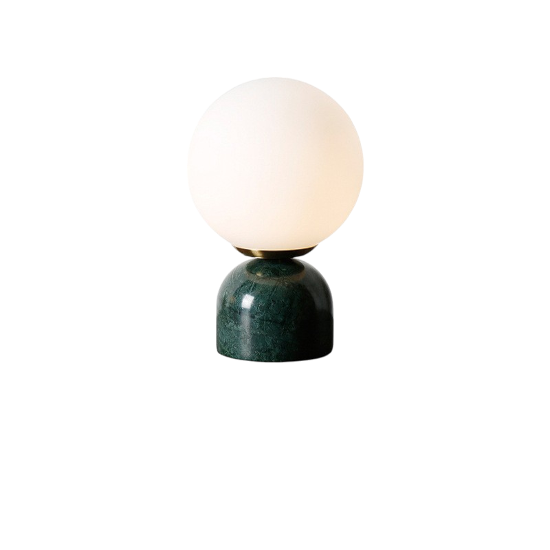Elegante Tischlampe aus Marmor