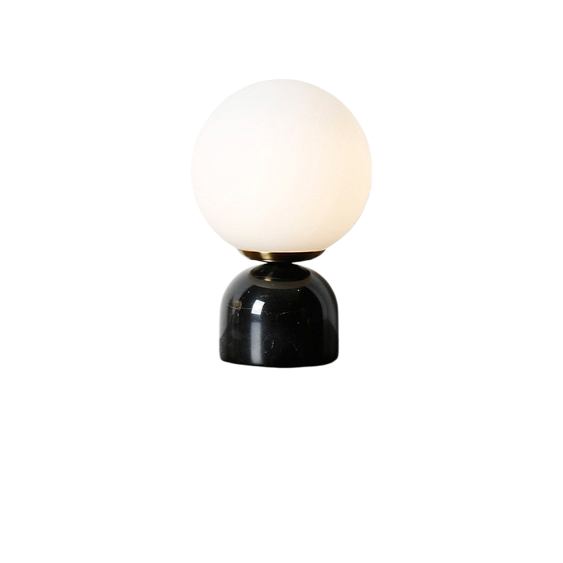 Elegante Tischlampe aus Marmor